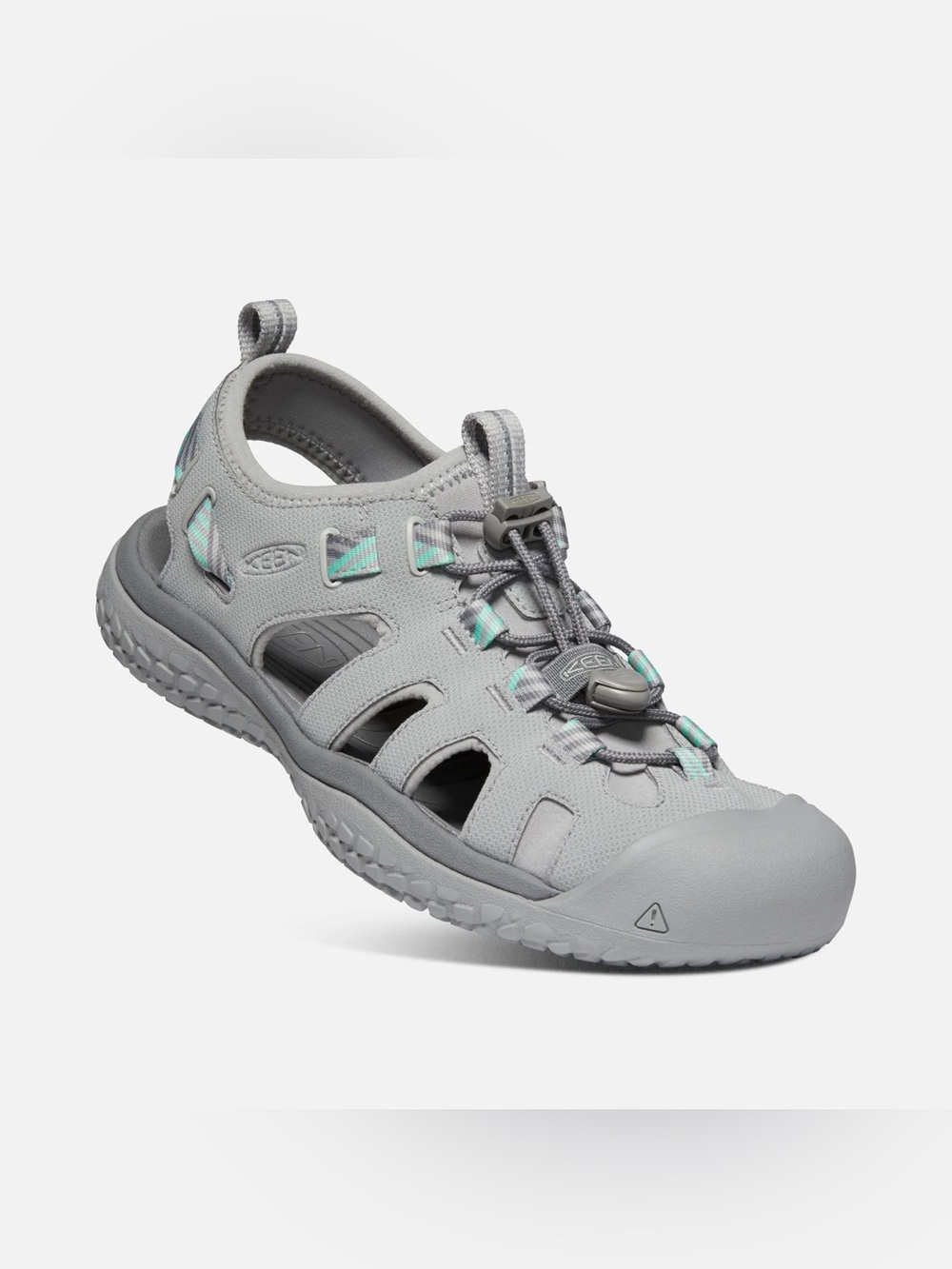 keen solr sandal in grey